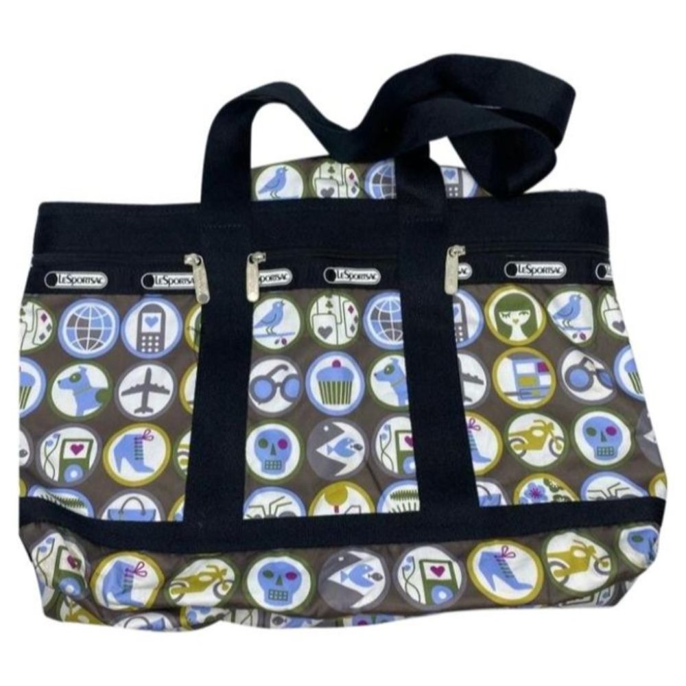 Le Sportsac Women's Multicolor Nylon Tote Bag